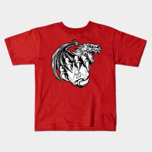 D20 Dragon Kids T-Shirt